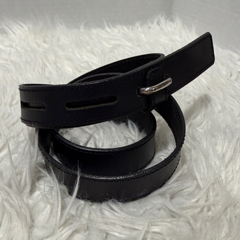 🟢3 for $20——-KENNETH Cole Reaction Black Leather Belt